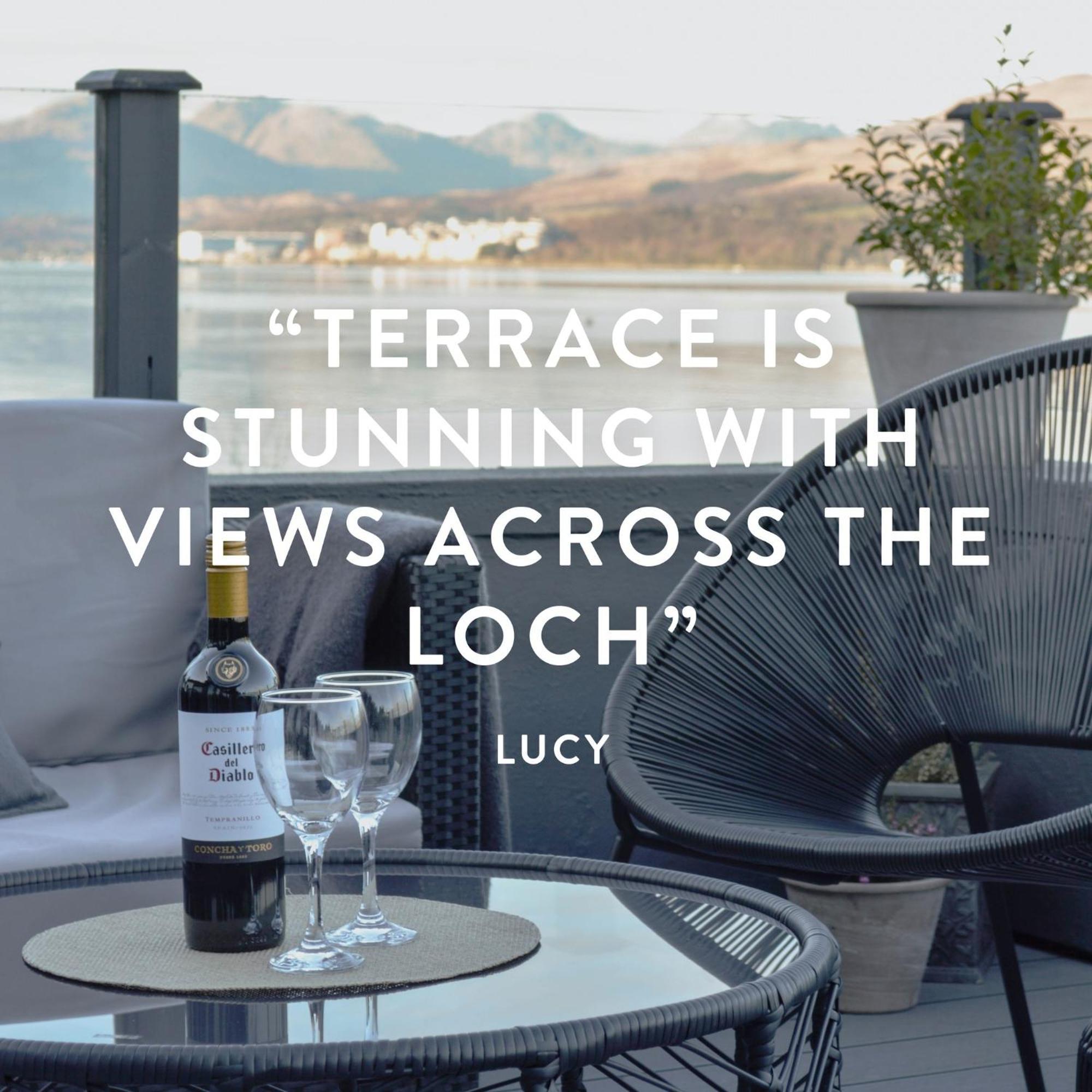 Cosy Lochside Cottage With Mountain And Sea Views Clynder Esterno foto